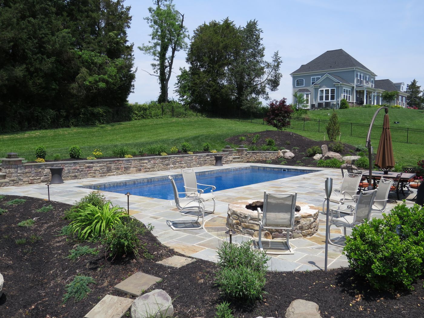 Photos of fiberglass pools