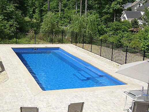 affordable fiberglass pools