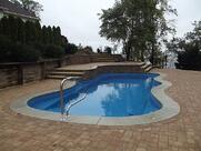 fiberglass Pool 15 x 30 installed by river pools and spas in fredericksburg va
