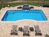 fiberglass pool isntalled by river pools and spas in richmond va 
