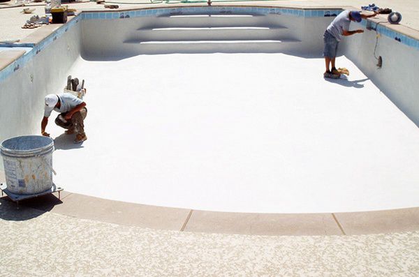 cost to replaster concrete pool