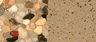 exposed vs polished aggregate