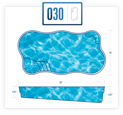 River Pools O30 pool specs/blueprint