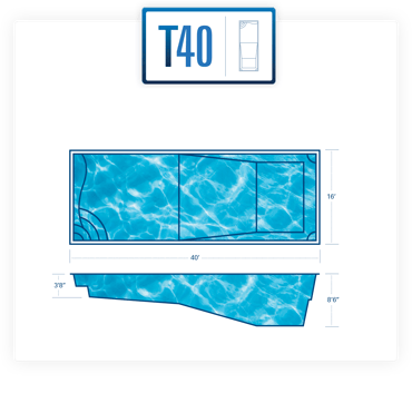 T40 pool diagram