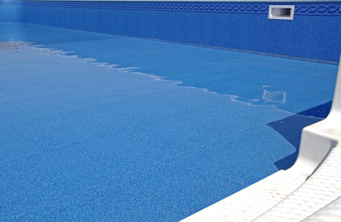 vinyl liner pool - how to fix a hole in a pool liner