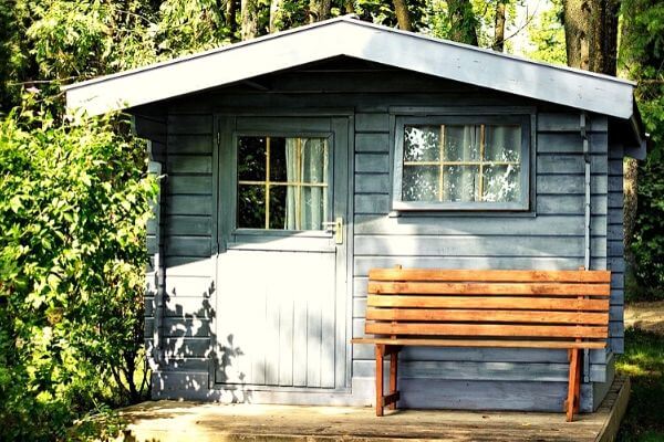 outdoor storage shed