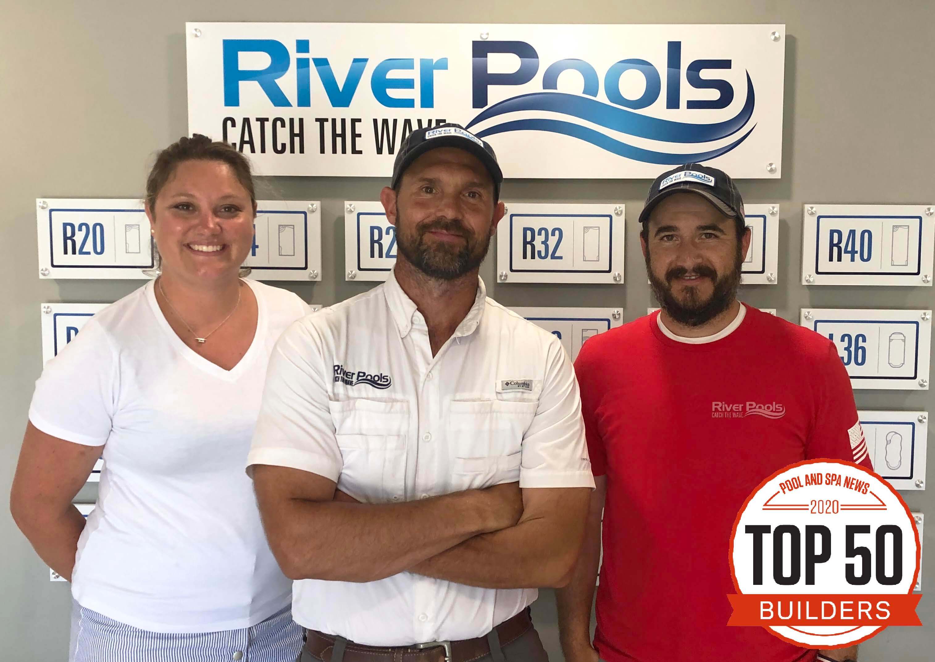 River Pools named a top 50 pool builder for 2020