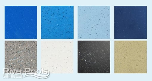 Fiberglass pool color options