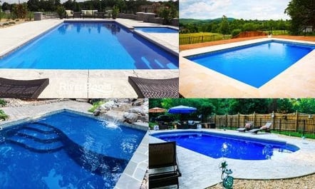 Our fiberglass pools - gelcoat vs epoxy paint