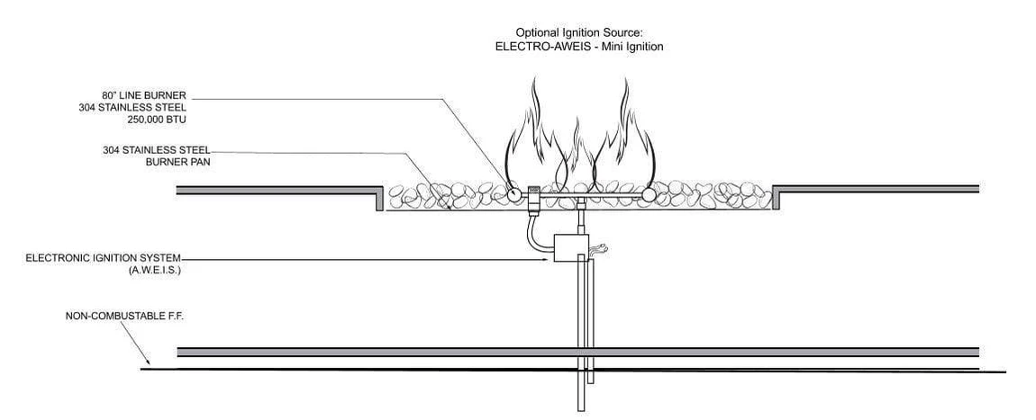 fire-pit-auto-ignition-diagram