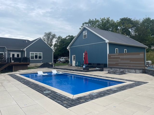 Lehigh Valley Fiberglass Pool Project