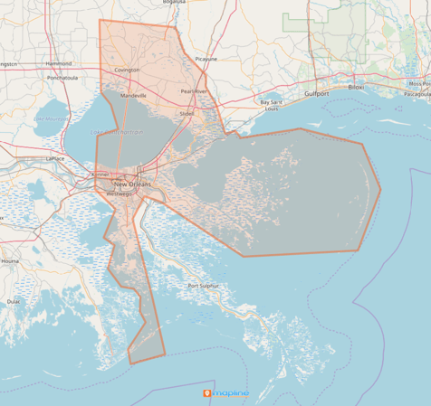 New Orleans Service Territory