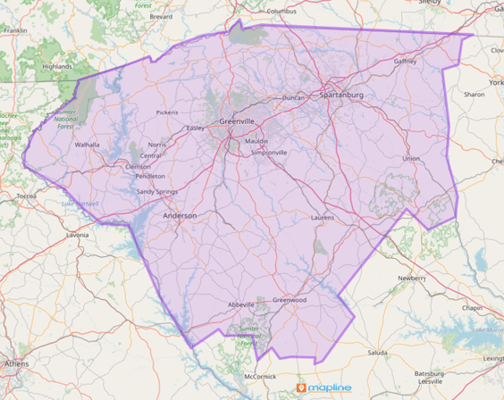 RP Upstate Territory SC