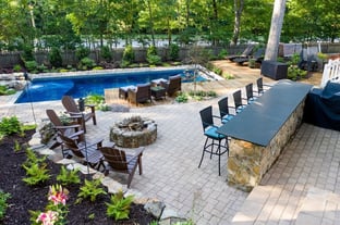 Riverpools fiberglass pool d32 series