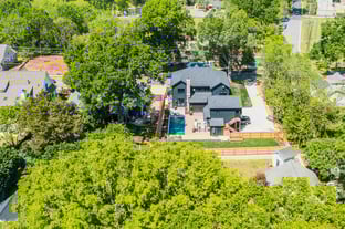 River Pools M35 in Diamond with composite wood patio and coping