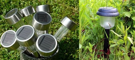 solar stake lights landscape lighting