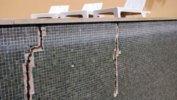 concrete pool structural cracks
