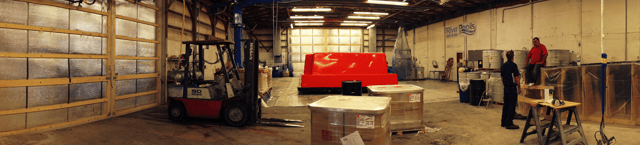 Manufacturing factory area