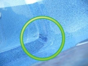 Bad gelcoat repair problem Bad gelcoat repair problem