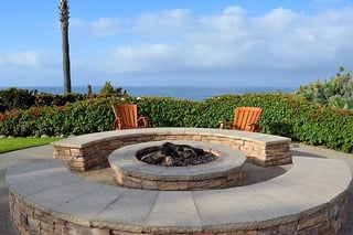 Fire pit for pool - what is a cocktail pool?