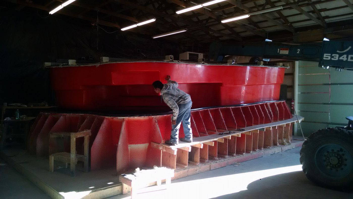 How Are Fiberglass Pool Molds Made?