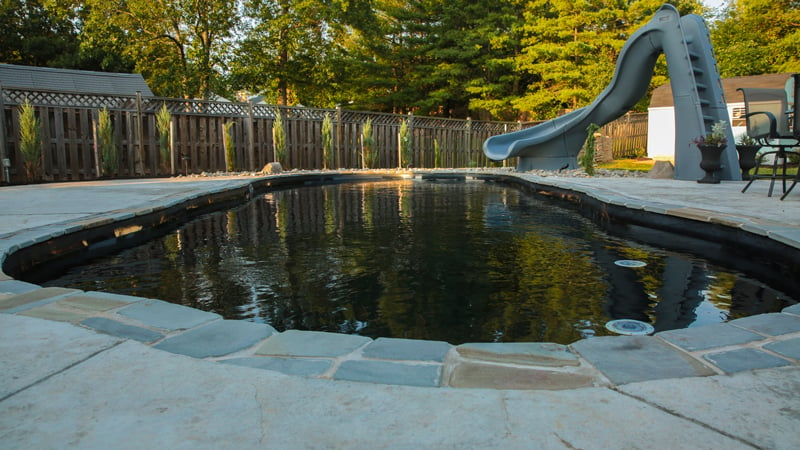 Inground Pool Slides: Costs, Types, Safety