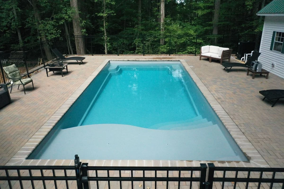 fiberglass pool d32 series