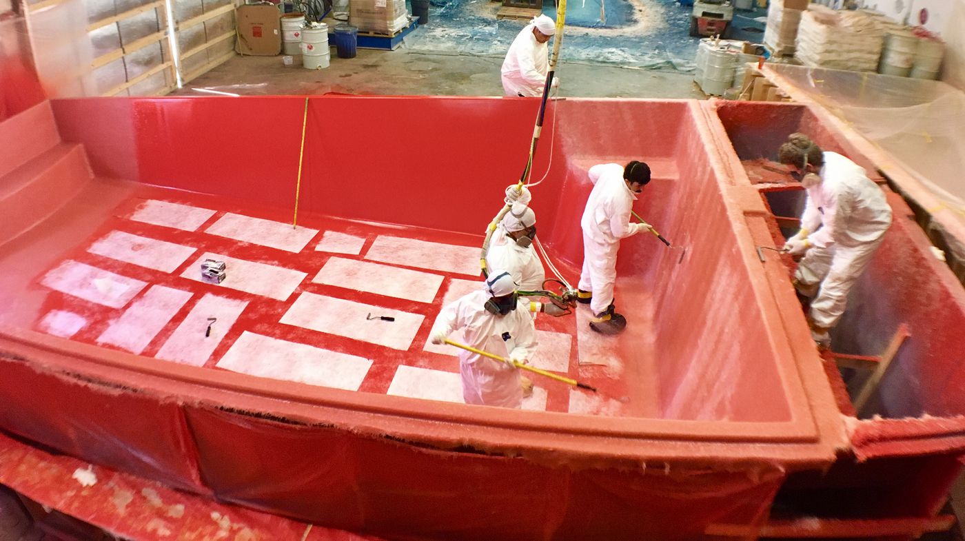 How Fiberglass Pools Are Made: 3 Steps