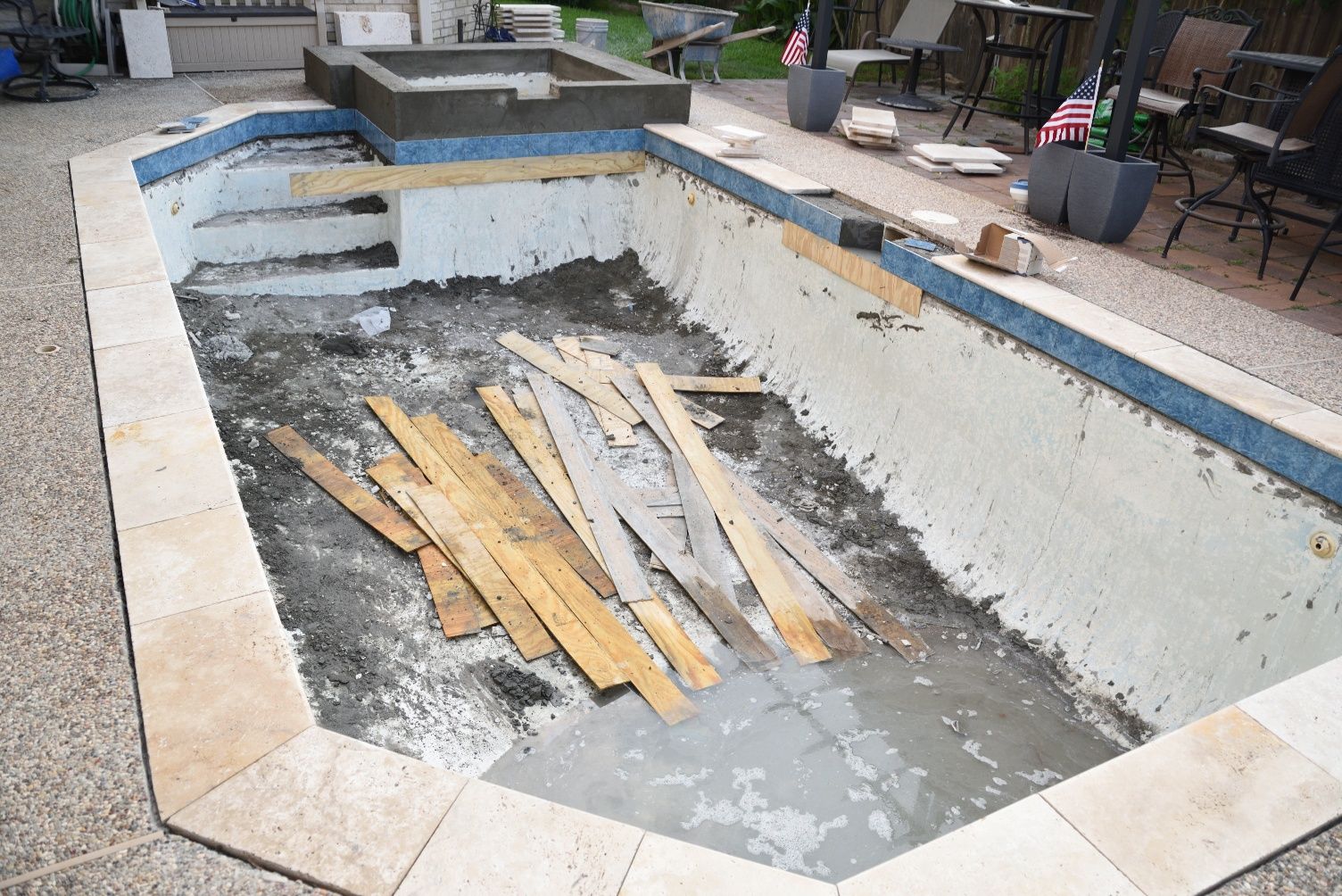 Pool Renovations: What to Do With an Old Pool in Your New Backyard